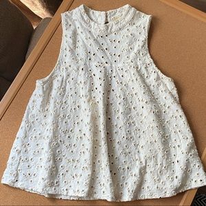 Free People sleeveless turtleneck